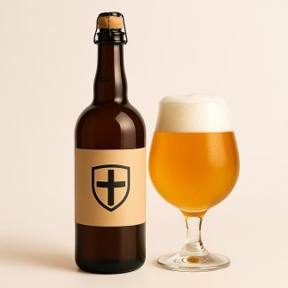 Bière blonde d'abbaye 75 cl